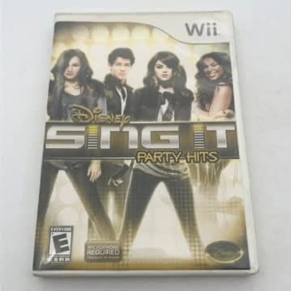 Disney Wii Bundle High School‎ Musical 3 Dance and Sing It Party Hits Games